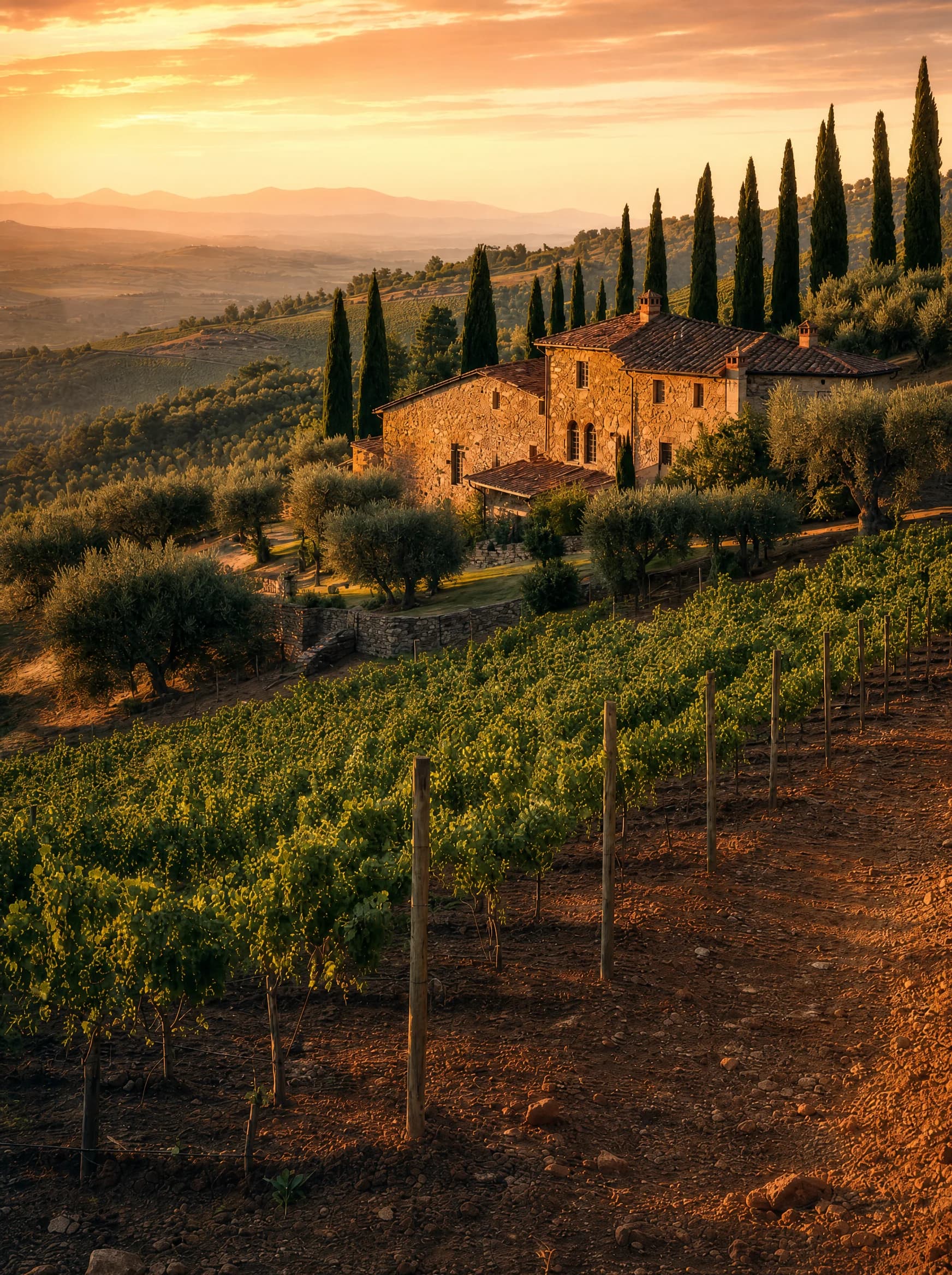 Casa Brunello, Montalcino, Tuscany
