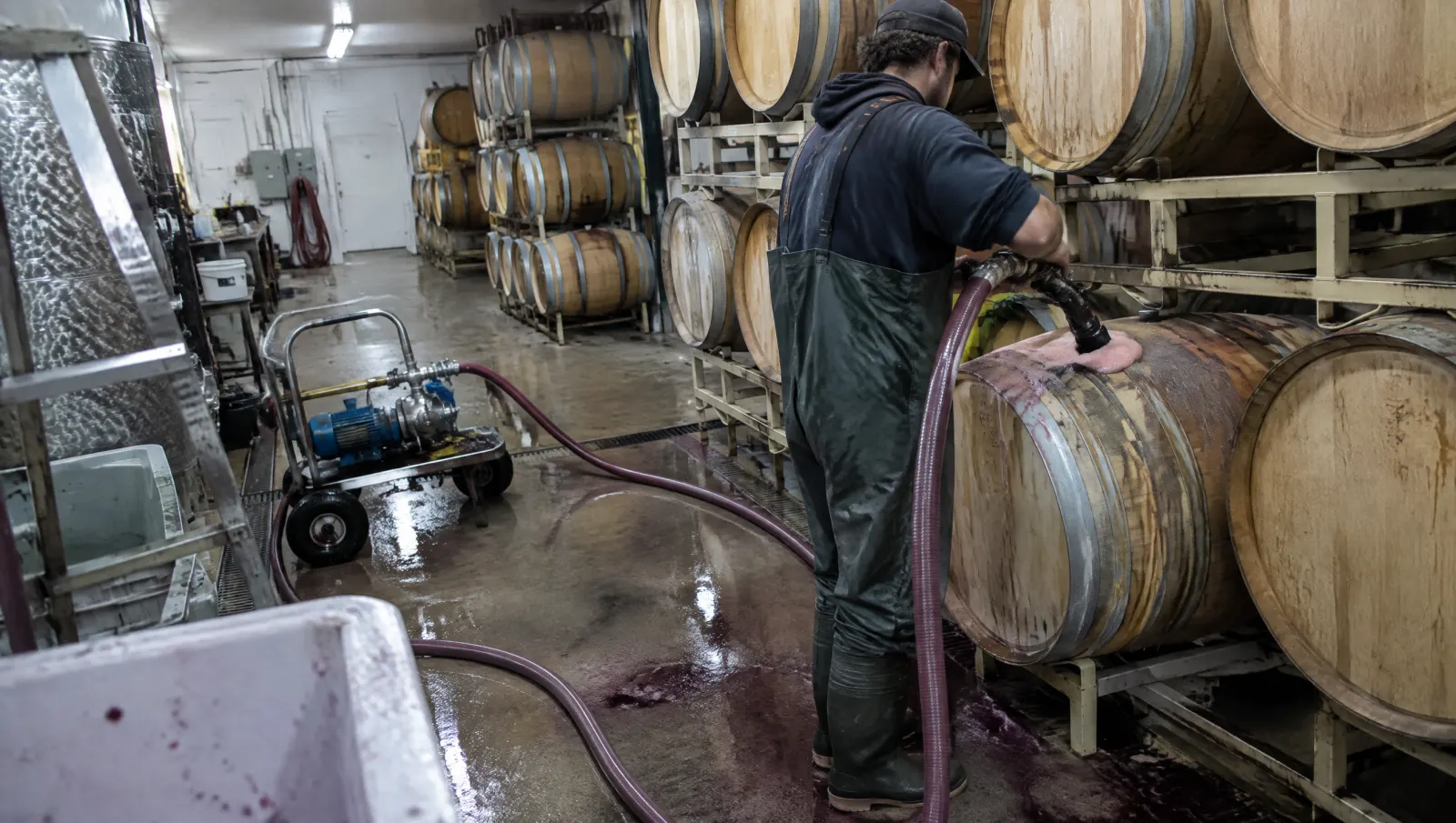 Barrel down