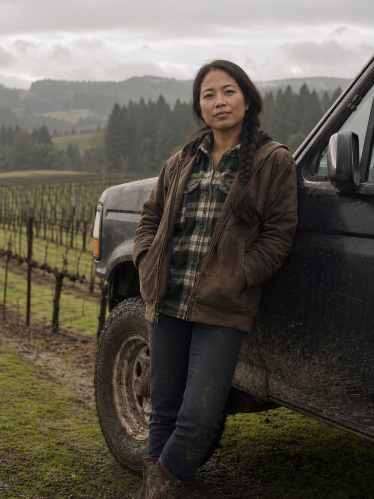 Hannah Reyes, Salmon Creek Vineyard