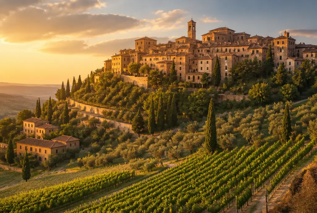 Rosso di Montepulciano — Vino Nobile di Montepulciano
